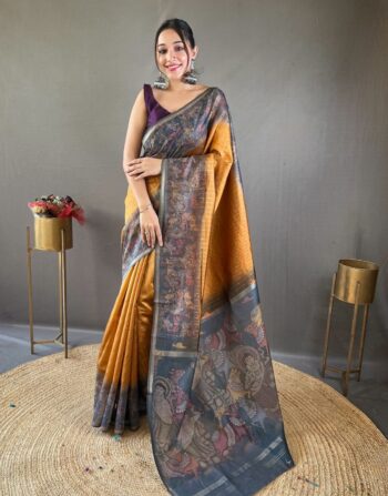 Fancy Silk Saree (Copy)